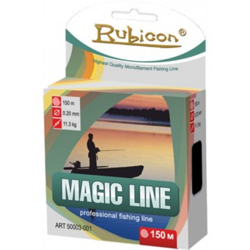 Леска RUBICON Magic Line 150m d=0,20mm (multicolor)