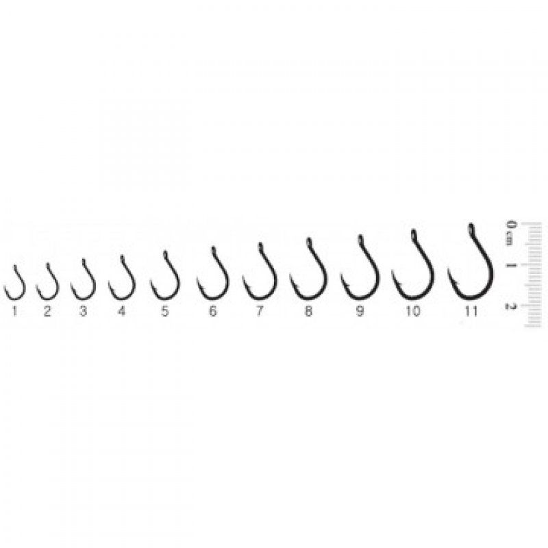 Крючки RUBICON 4X-Iseama-Ring арт. KH10085-07 (10 шт)
