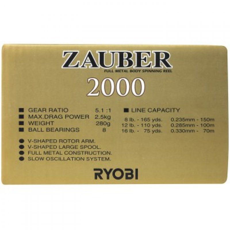 Катушка Zauber-CF 2000 Ryobi