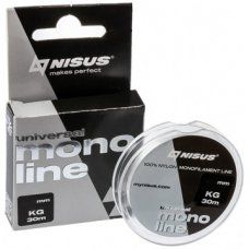 Леска MONOLINE Universal 0,25mm/30m Nylon Transparent (N-MU-025-30) Nisus