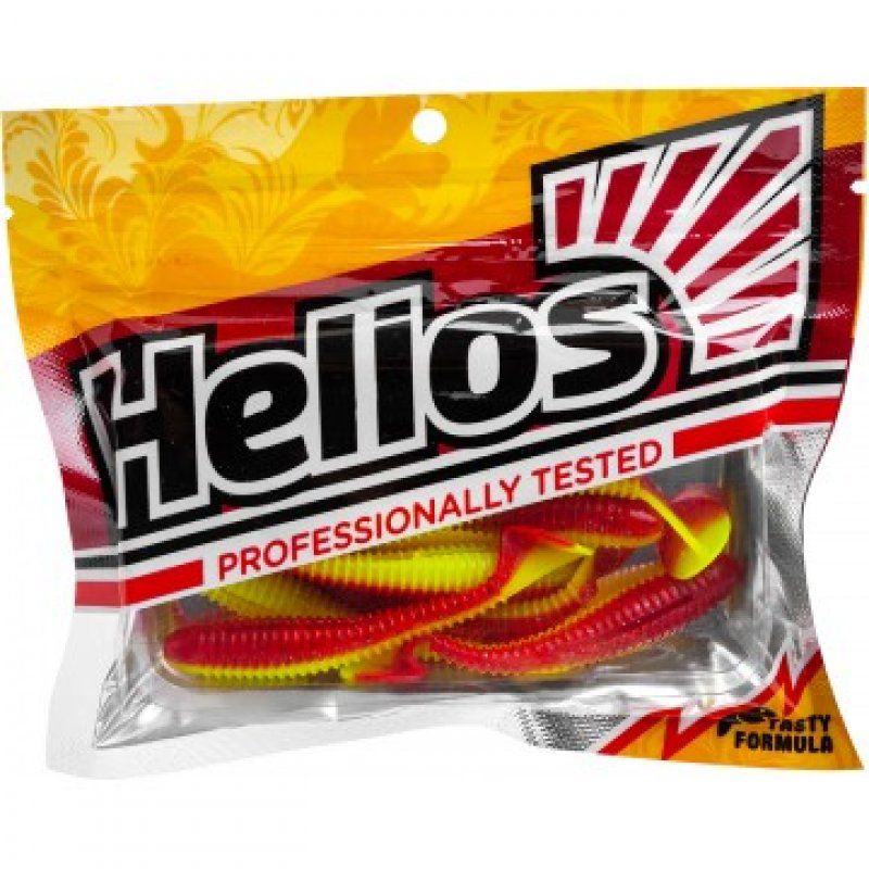 Виброхвост Catcher 2,75"/7 см Red Lemon 7шт. (HS-1-050) Helios