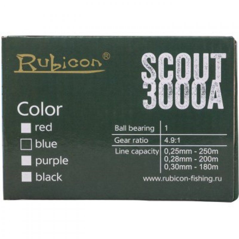 Катушка Scout 3000A 1BB RUBICON
