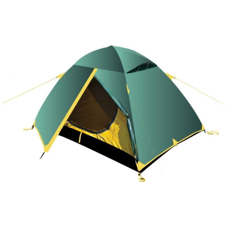 Палатка SCOUT 3 V2 зеленый (TRT-56) TRAMP