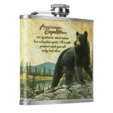 Фляжка Медведь 210 мл (А03-1) Hip Flask