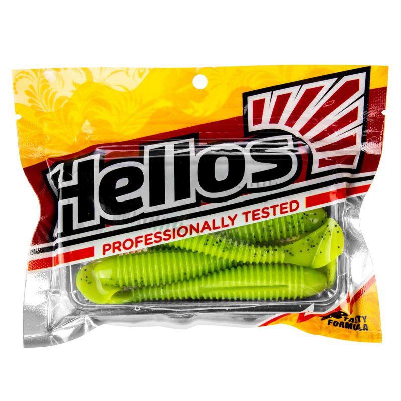 Виброхвост Catcher 2,75"/7 см Pepper Lime 7шт. (HS-1-009) Helios