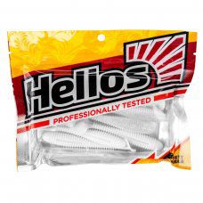 Виброхвост Catcher 2,75"/7 см White & Sparkles 7шт. (HS-1-002) Helios