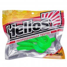 Твистер Credo 2,35"/6,0 см Electric green 7шт. (HS-10-007) Helios