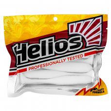 Виброхвост Jumbo 4,95"/12.5 см White 5шт. (HS-7-001) Helios