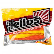 Виброхвост Catcher 3,55"/9 см Orange & Yellow 5шт. (HS-2-015) Helios