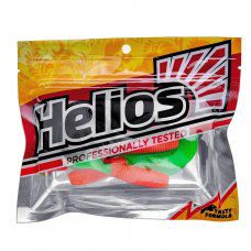 Твистер Credo 3,35"/8,5 см Orange & Green 7шт. (HS-11-025) Helios