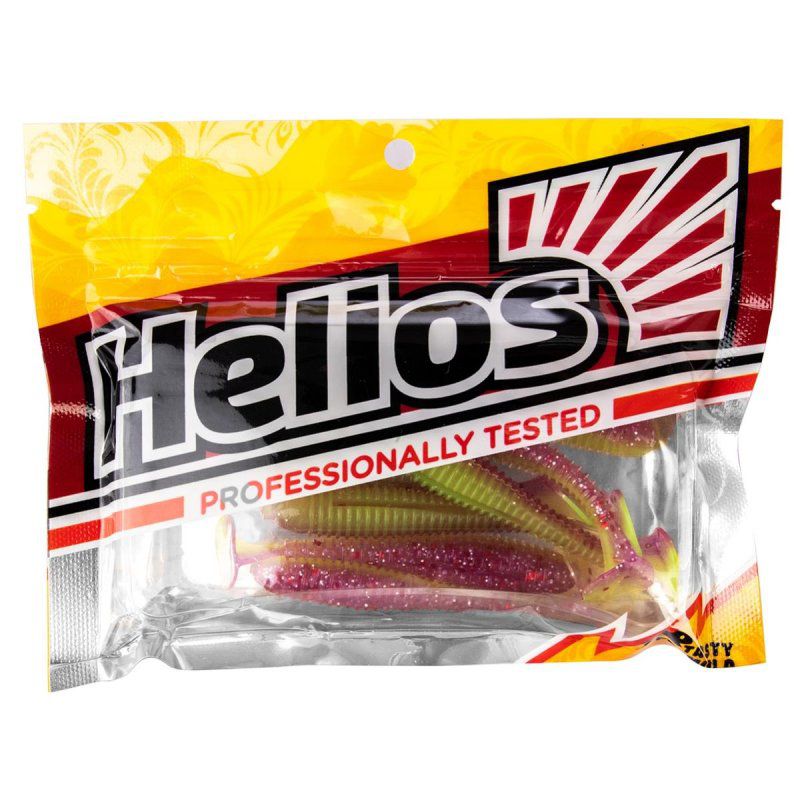 Виброхвост Catcher 2,75"/7 см Fio & Acid lemon 7шт. (HS-1-027) Helios