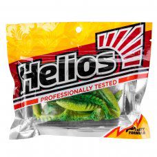 Виброхвост Slash 2,64"/6,7 см Green Lime 10шт. (HS-19-010) Helios