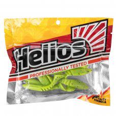 Виброхвост Slash 2,64"/6,7 см Pepper Lime 10шт. (HS-19-009) Helios