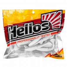 Виброхвост Slash 2,64"/6,7 см White & Sparkles 10шт. (HS-19-002) Helios