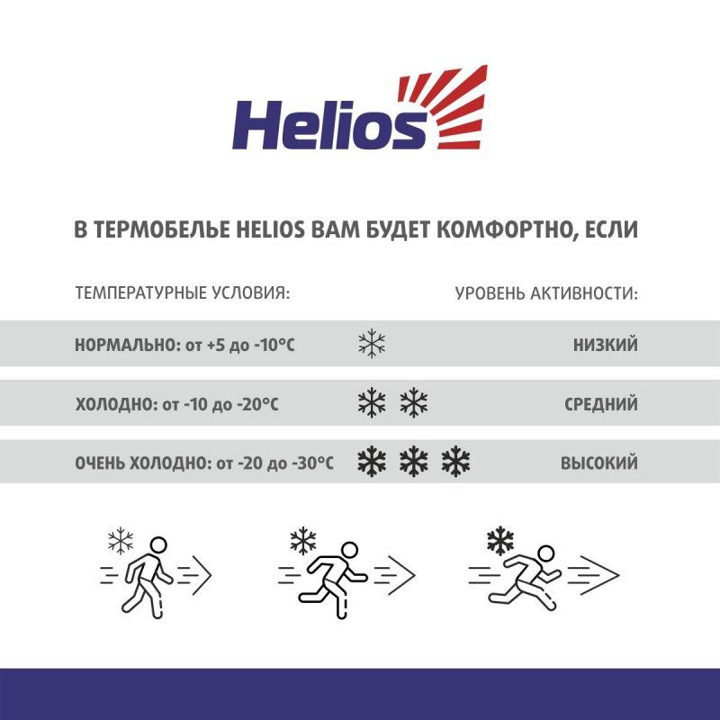 Комплект Thermo-Soft, цв.графит р.50-52/178-182, XL Helios