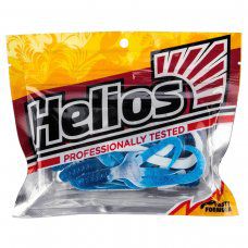 Твистер Credo Four Tail 3,35"/8,5 см Blue Sparkles & White 10шт. (HS-20-026) Helios