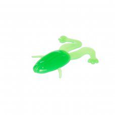 Лягушка Crazy Frog 3,55"/9,0 см Electric green 4шт. (HS-23-007) Helios