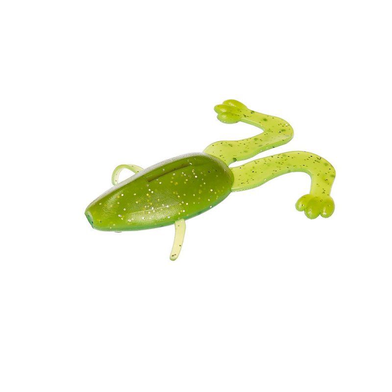 Лягушка Crazy Frog 2,36"/6,0 см Green Lime 10шт. (HS-22-010) Helios