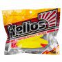 Виброхвост Vigor 3,75"/9.5 см Acid lemon & Red 7шт. (HS-6-029) Helios
