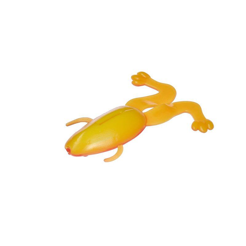 Лягушка несъедоб. Crazy Frog 2,36"/6,0 см Orange & Yellow 100шт. (HS-22-015-N) Helios