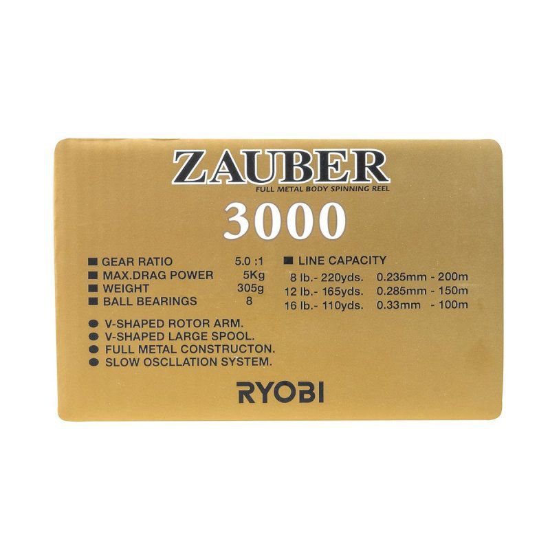 Катушка Zauber-CF 3000 Ryobi