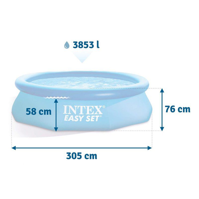 Бассейн Easy Set 3,05х0,76м, 3853л (28120) INTEX