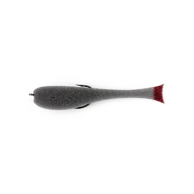 Рыбка поролоновая оснащенная на офсет.кр. 9 см ч 14 (HS-90-14) Helios