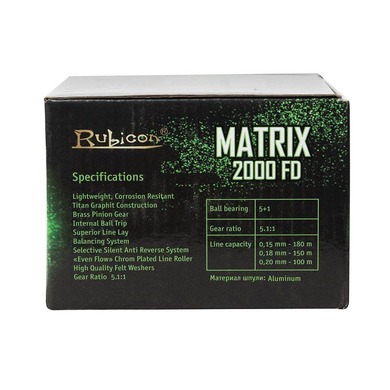 Катушка Matrix 5+1BB 2000 FD RUBICON