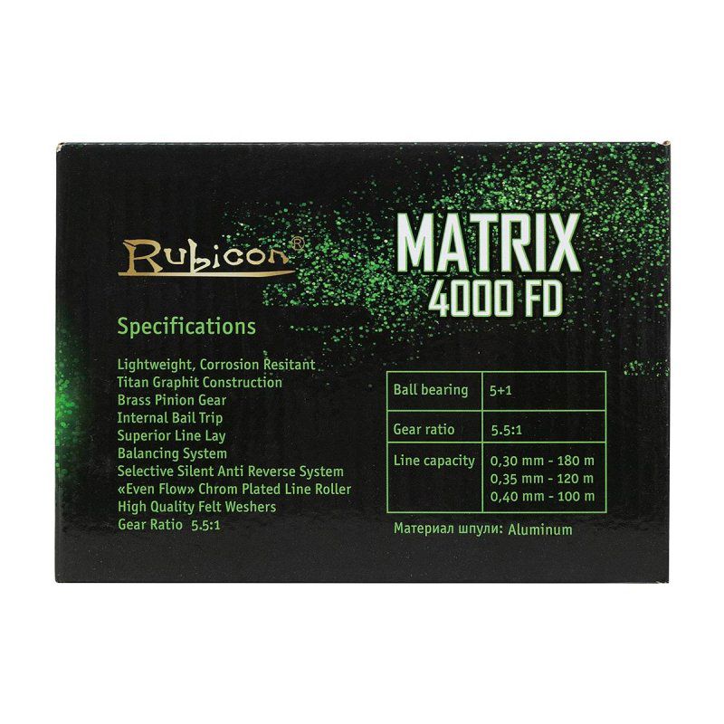 Катушка Matrix 5+1BB 4000 FD RUBICON