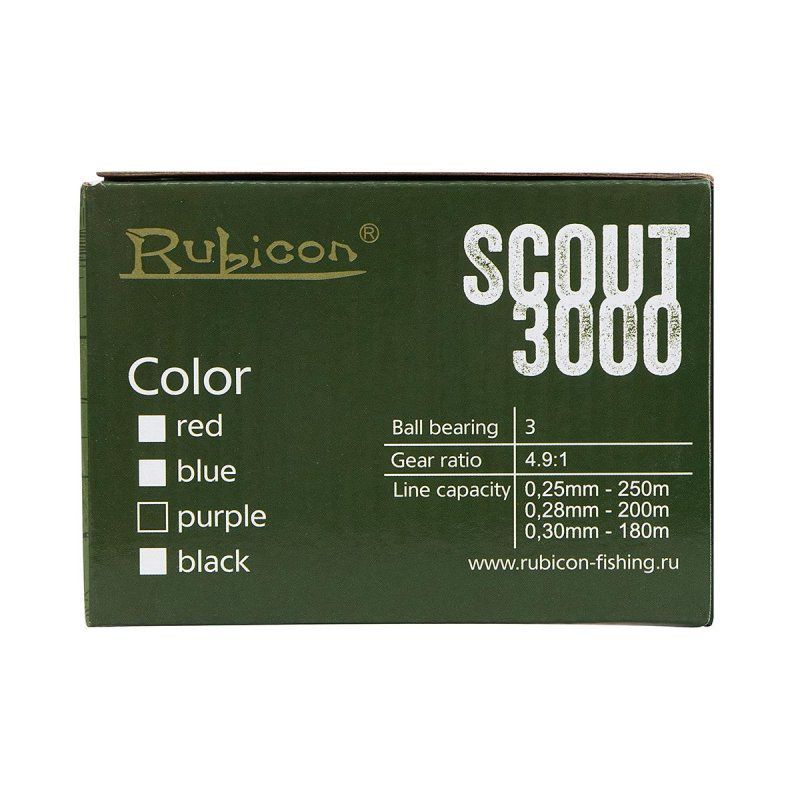 Катушка Scout 3000 3BB RUBICON
