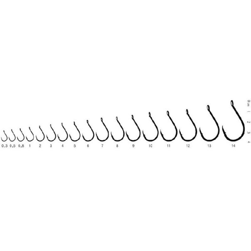 Крючки RUBICON Chinu-Ring арт. KH10026-0,3 (10 шт)