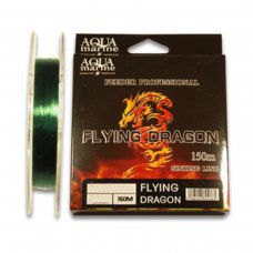Леска фидерная FLYING DRAGON 150 м. 1.0 (0.165 мм. 2.38 кг.) темно зеленая (8507543)