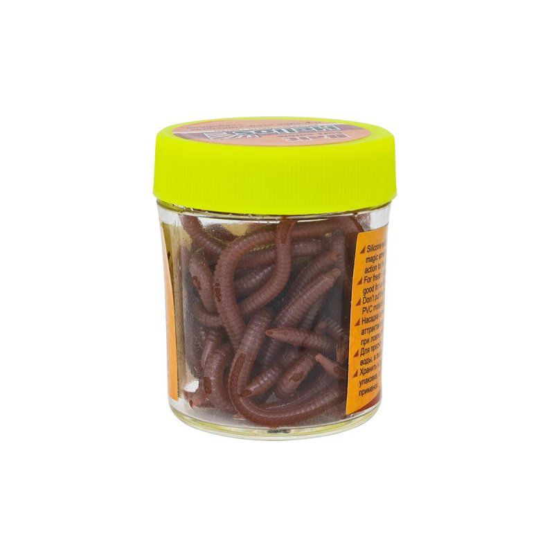 Насадка искусственная съедобная Червь Earthworm (HS-NCH-E) Helios