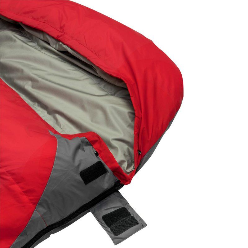 Спальный мешок пуховый (190+30)х80см (t-25C) красный (PR-YJSD-32-R) PR