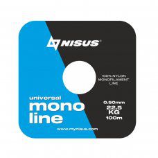 Леска MONOLINE Blue 0,50mm/100m Nylon (N-MB-050-100) Nisus