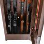 Шкаф металлический для хранения оружия "Гарант" 1400х350х250 (T-SG-204) Тонар
