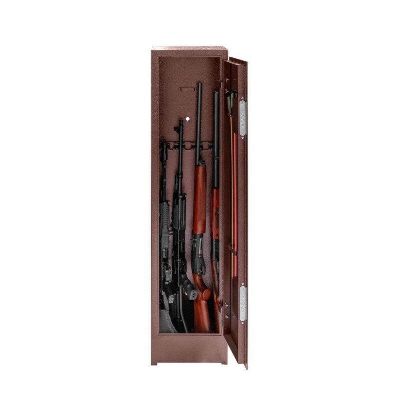 Шкаф металлический для хранения оружия "Гарант" 1400х300х250 (T-SG-206) Тонар