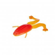 Лягушка несъедоб. Crazy Frog 2,36"/6,0 см Orange & Yellow 30шт. (HS-22-015-N-30) Helios