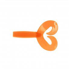 Твистер несъедоб. Credo Double Tail 3,54"/9 см Orange 15шт. (HS-28-024-N-15) Helios