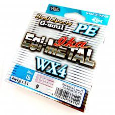 Шнур G-Soul PE Egi-METAL WX4 150m #0.4, 8 lb YGK