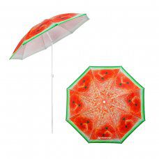 Зонт пляжный d 1,8м с наклоном Арбуз (19/22/170Т) NA-BU1907-180-W NISUS