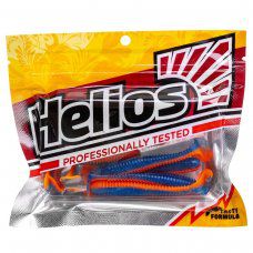 Виброхвост Catcher 3,55"/9 см Star Blue & Orange 5шт. (HS-2-044) Helios