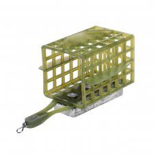Кормушка Premier Fishing пластик квадрат  40гр (дно+стабилизаторы) КВ-40ПП