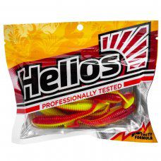 Виброхвост Catcher 3,55"/9 см Red Lemon 5шт. (HS-2-050) Helios