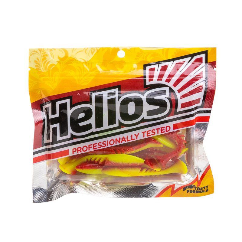 Виброхвост Slash 2,64"/6,7 см Red Lemon 10шт. (HS-19-050) Helios