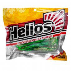 Виброхвост Catcher 3,55"/9 см Green Peas 5шт. (HS-2-051) Helios