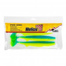 Виброхвост Pike King 6.3"/16 см Blue Lime 3шт (HS-37-040) Helios