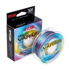 Шнур VARIUS PE8X-150MI 1.5# Multi Colour 0,205мм Ryobi