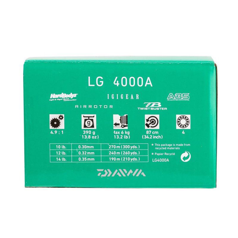 Катушка безынерционная LG 4000A (10501-400) DAIWA
