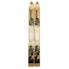 Лыжи деревянные Охотник 185 см без накладок